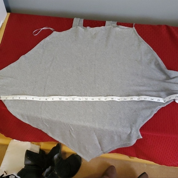 Zara | Cold Shoulder Asymmetrical Sweater - Picture 12 of 14